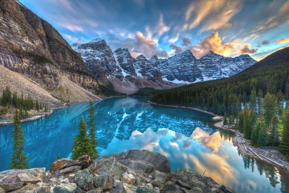 2. Banff National Park, Canada - The Alpine Majesty